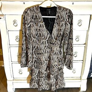 NWT 1.State snake skin print dress. Size 6